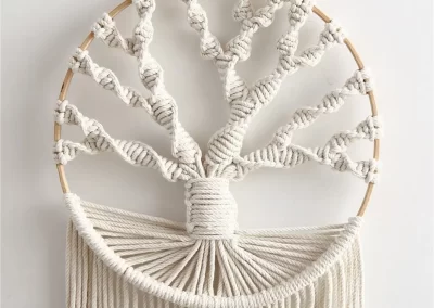 AO – Confectionner votre arbre de vie en macramé